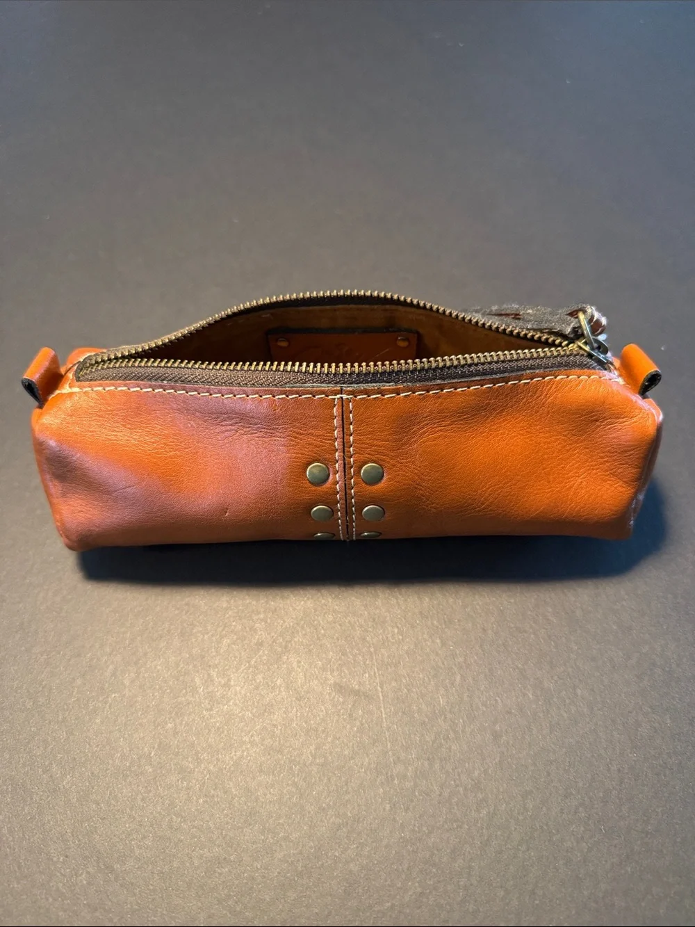 Patricia Nash Leather Zip Pouch -